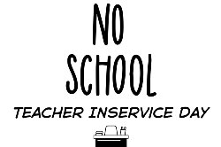black and white graphic of teacher desk